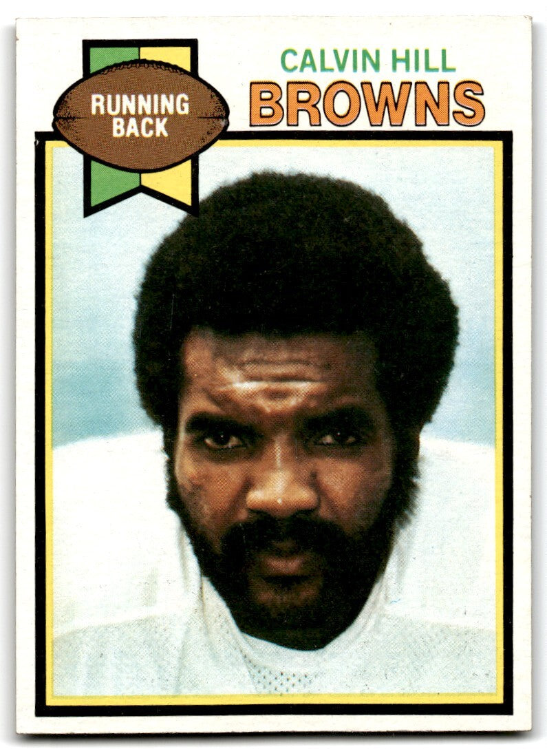 1979 Topps Football Card Calvin Hill Cleveland Browns #399
