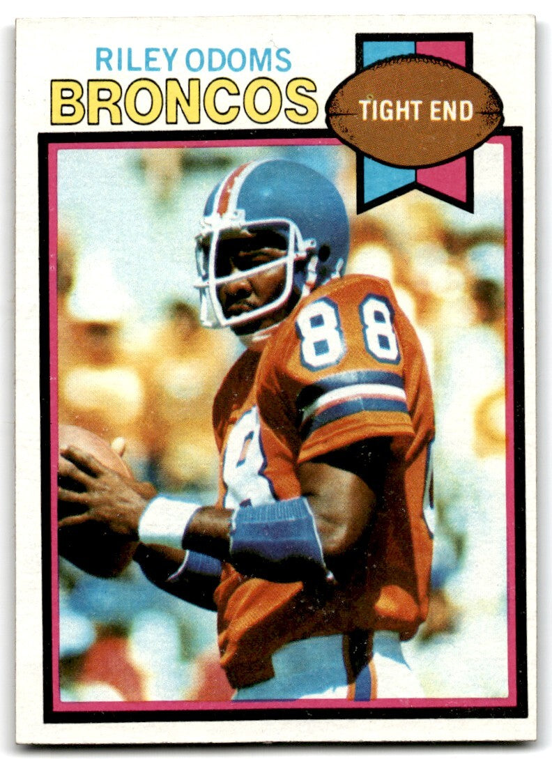 1979 Topps Football Card Riley Odoms Denver Broncos #405