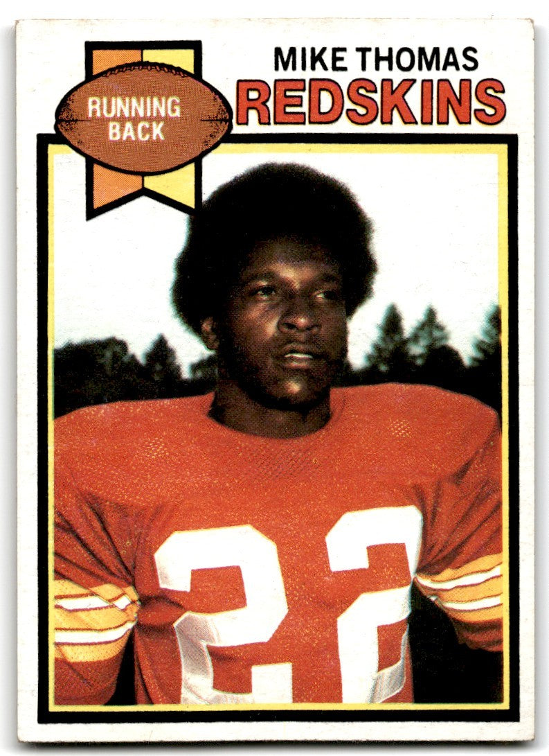 1979 Topps Football Card Mike Thomas Washington Redskins #175