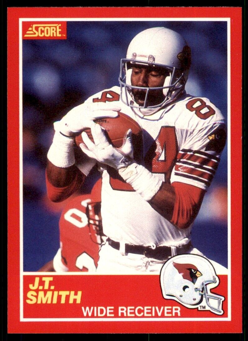 1989 SCORE. J.T. SMITH . PHOENIX CARDINALS #203