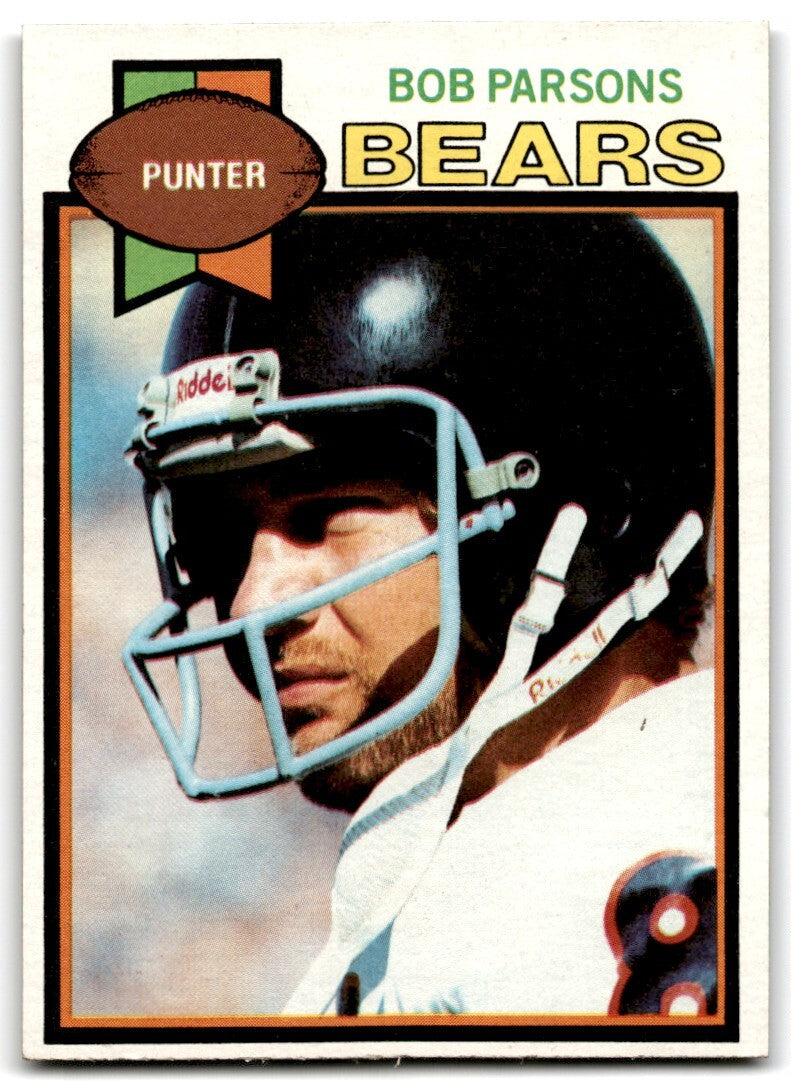 1979 Topps Football Card Bob Parsons Chicago Bears #359