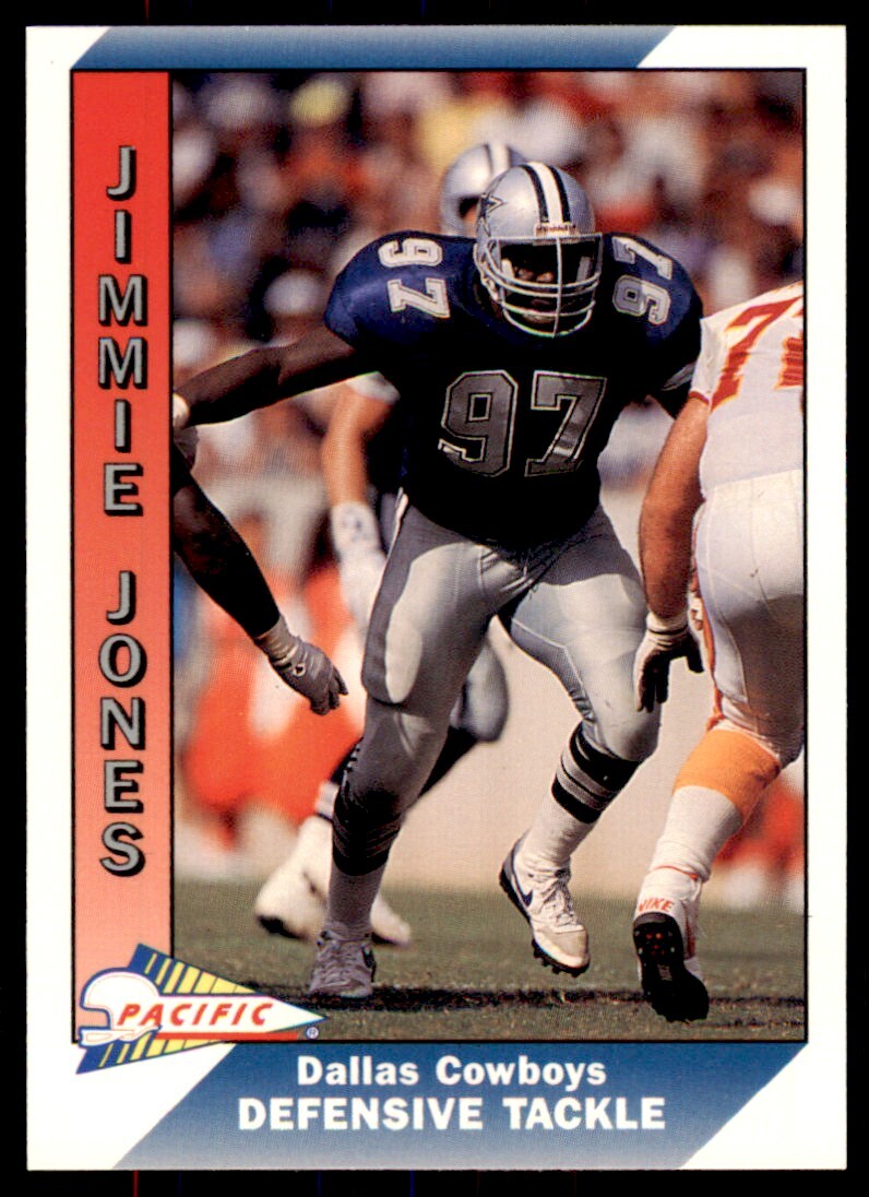 1991 Pacific Jimmie Jones . Dallas Cowboys #99