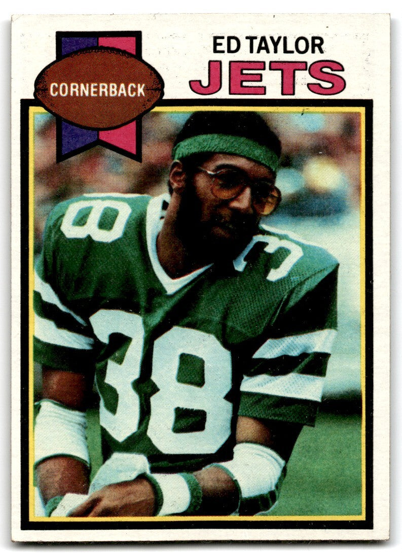 1979 Topps Football Card Ed Taylor New York Jets #442
