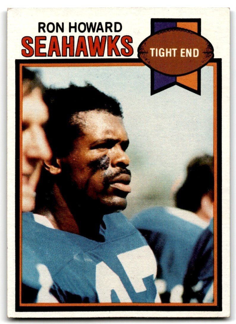1979 Topps Football Card Ron Howard Seattle Seahawks #443