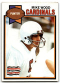 1979 Topps Football Card Mike Wood Rookie St. Louis Cardinals #464
