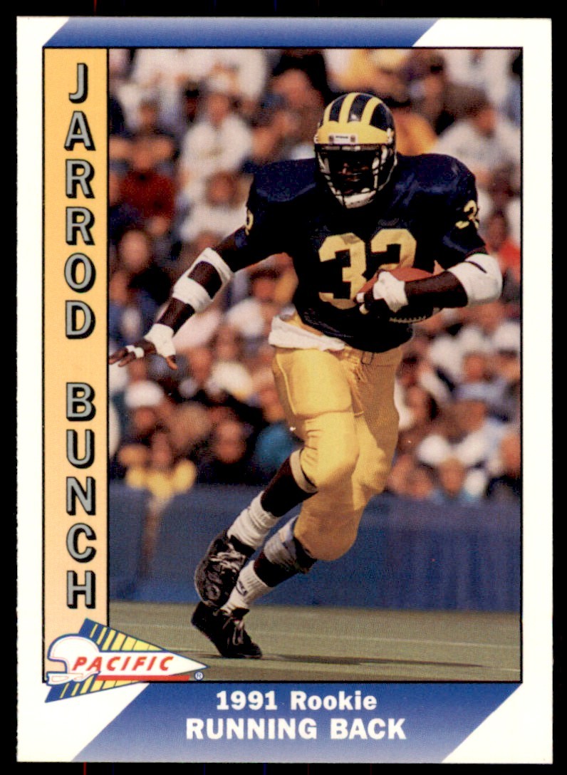 1991 Pacific Jarrod Bunch Rookie . Michigan Wolverines #438