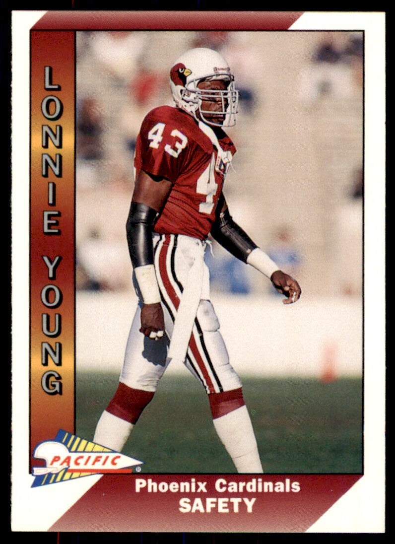 1991 Pacific Lonnie Young . Phoenix Cardinals #418