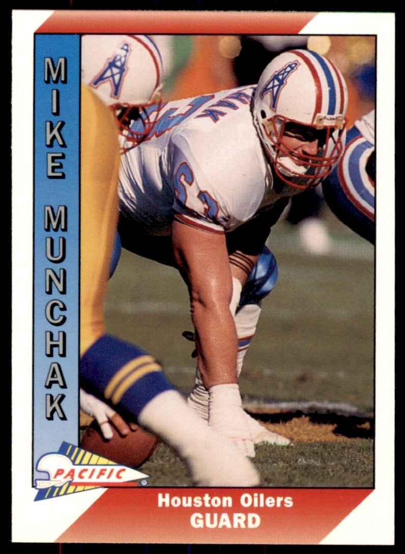 1991 Pacific Mike Munchak . Houston Oilers #182