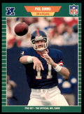 1989 Pro Set Phil Simms Football Cards #291