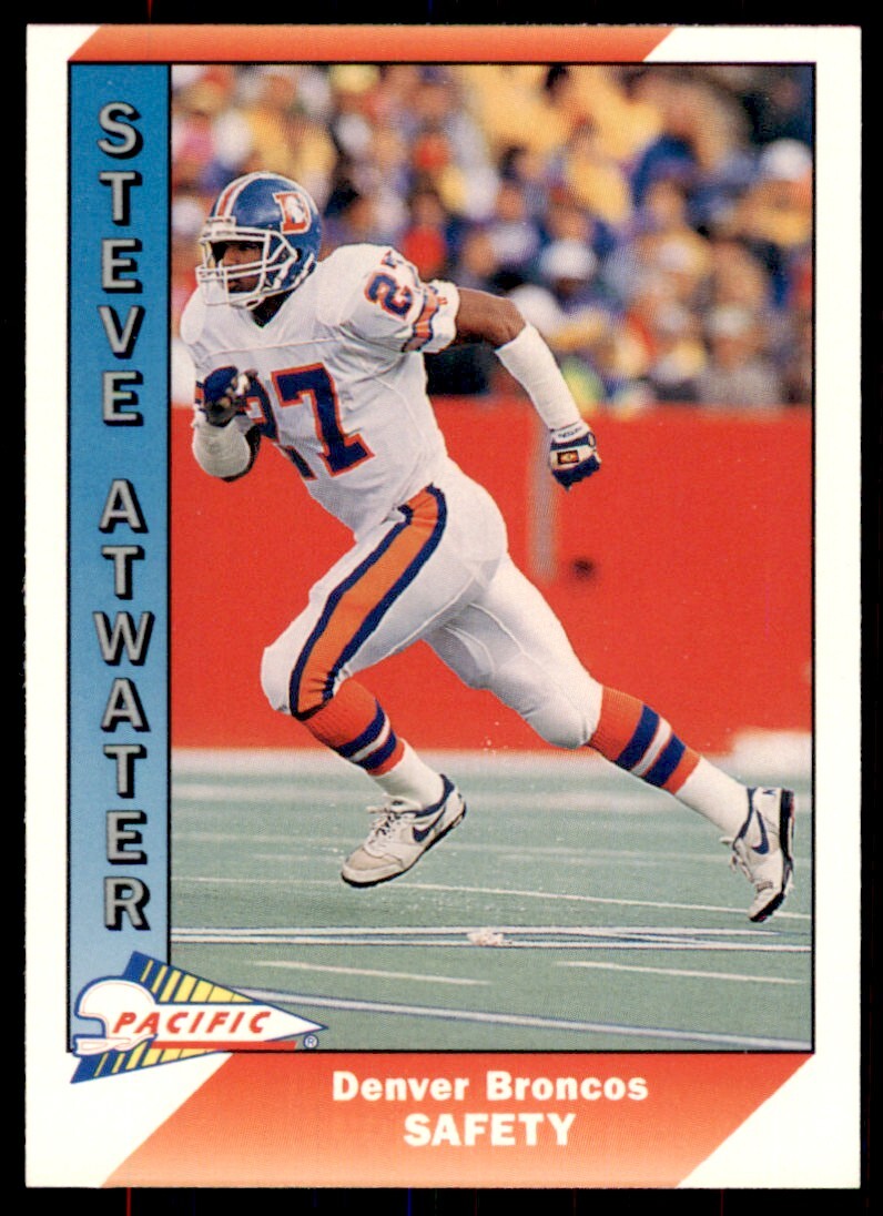 1991 Pacific Steve Atwater . Denver Broncos #111