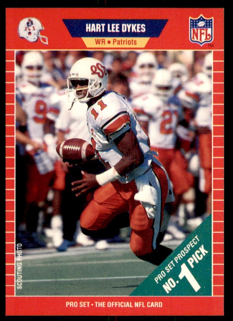 1989 Pro Set Hart Lee Dykes Football Cards #503