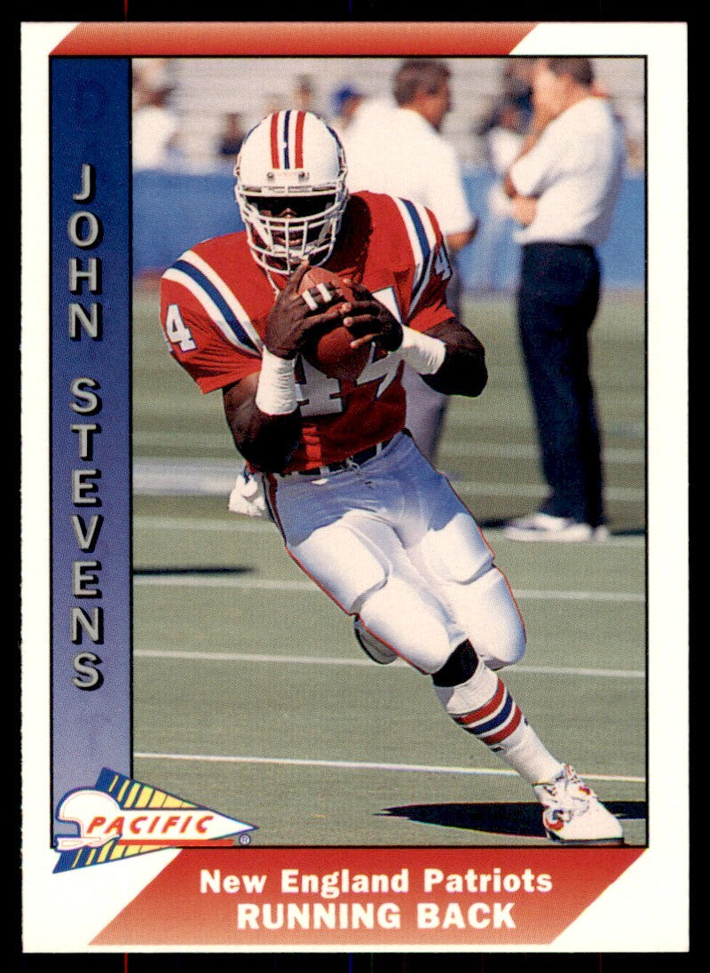 1991 Pacific John Stephens . New England Patriots #318