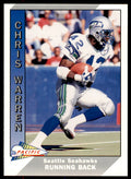 1991 Pacific Chris Warren . Seattle Seahawks #489
