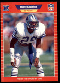 1989 Pro Set. Bruce McNorton A Football Cards #454