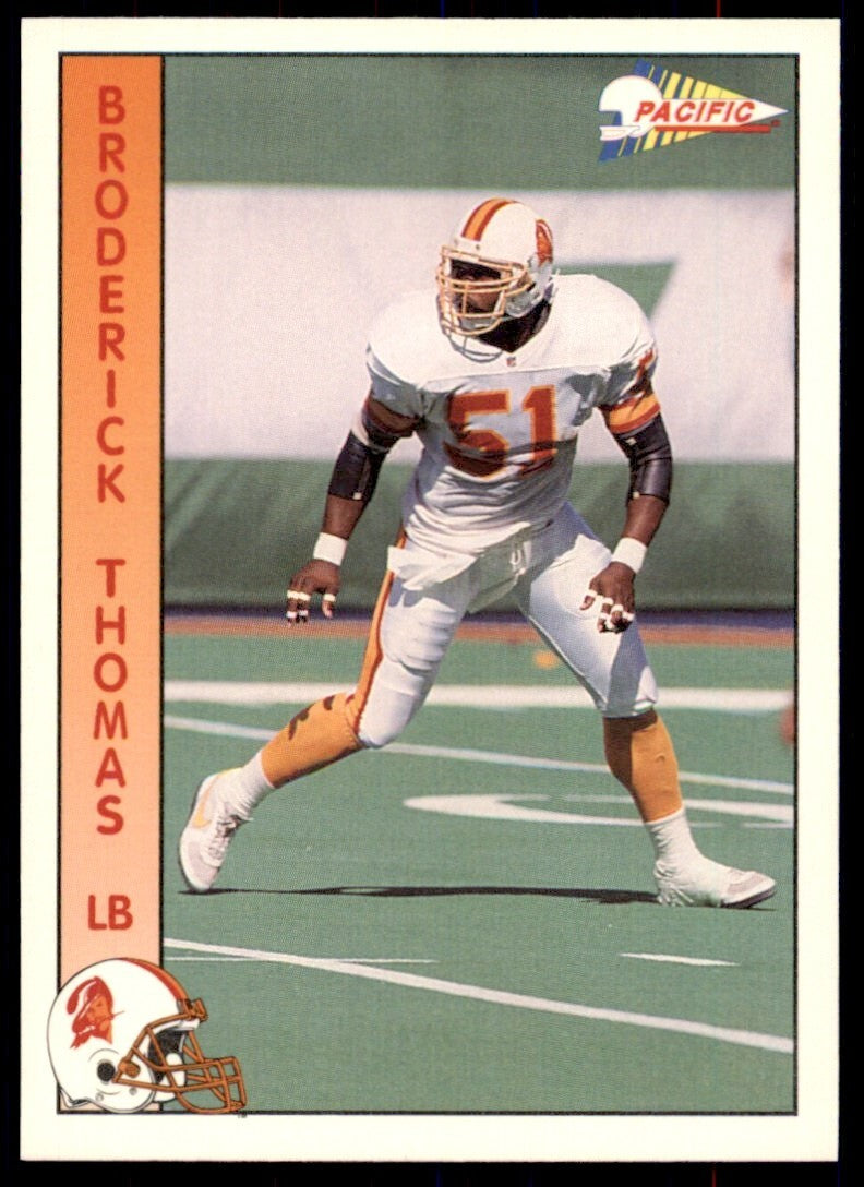 1992 Pacific Broderick Thomas Tampa Bay Buccaneers #304