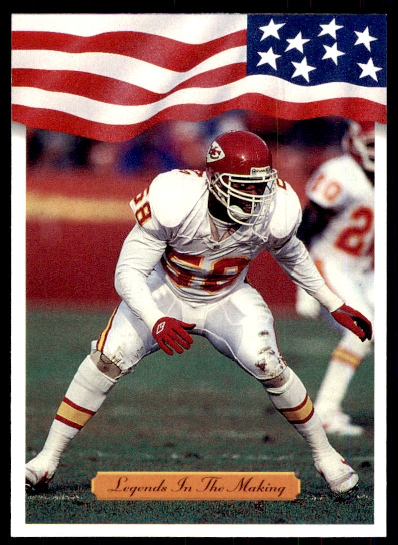 1992 All World  Sports Derrick Thomas Football Cards #8