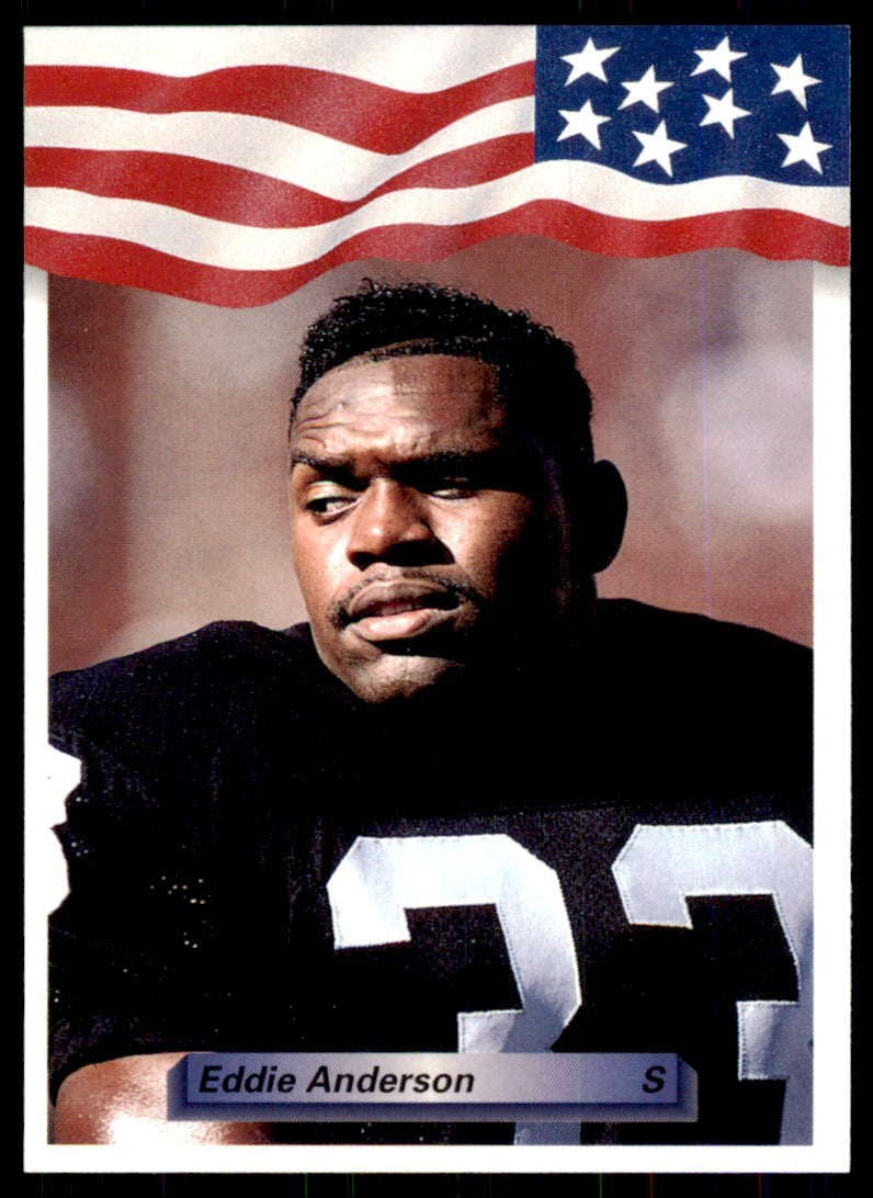 1992 All World Sports Eddie Anderson Football Cards #159