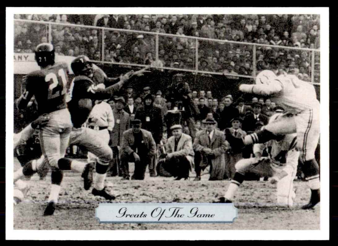 1992 All World Sports Sam Huff Football Cards #289