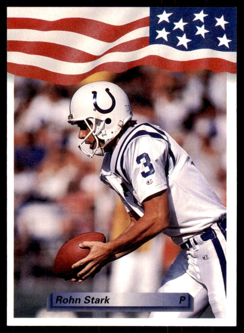 1992 All World Sports Rohn Stark Football Cards #257