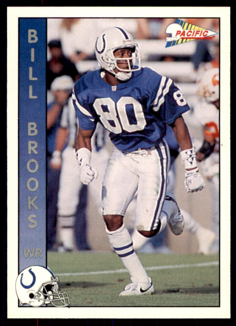 1992 Pacific Bill Brooks Indianapolis Colts #122
