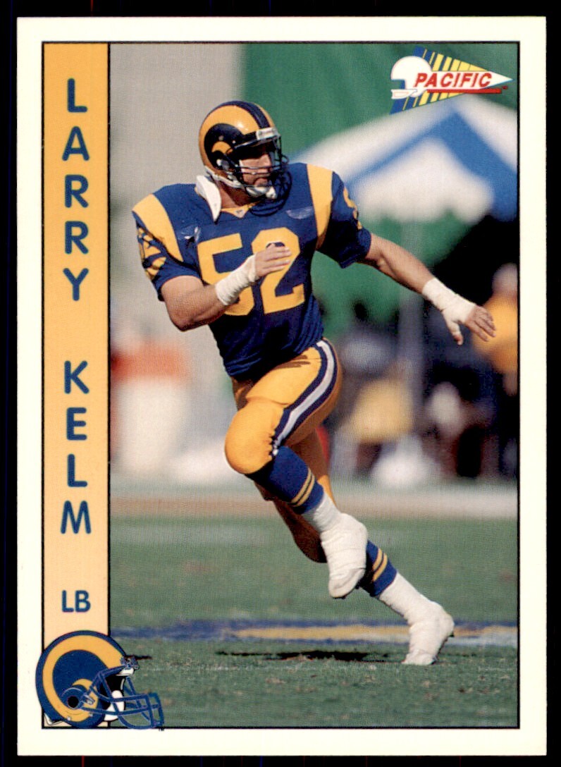 1992 Pacific Larry Kelm Los Angeles Rams #165