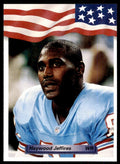 1992 All World Sports Haywood Jeffires Football Cards #246