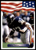 1992 All World Sports Henry Thomas Football Cards #204