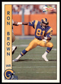 1992 Pacific Ron Brown Los Angeles Rams #161