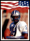 1992 All World Sports Rodney Peete Football Cards #184