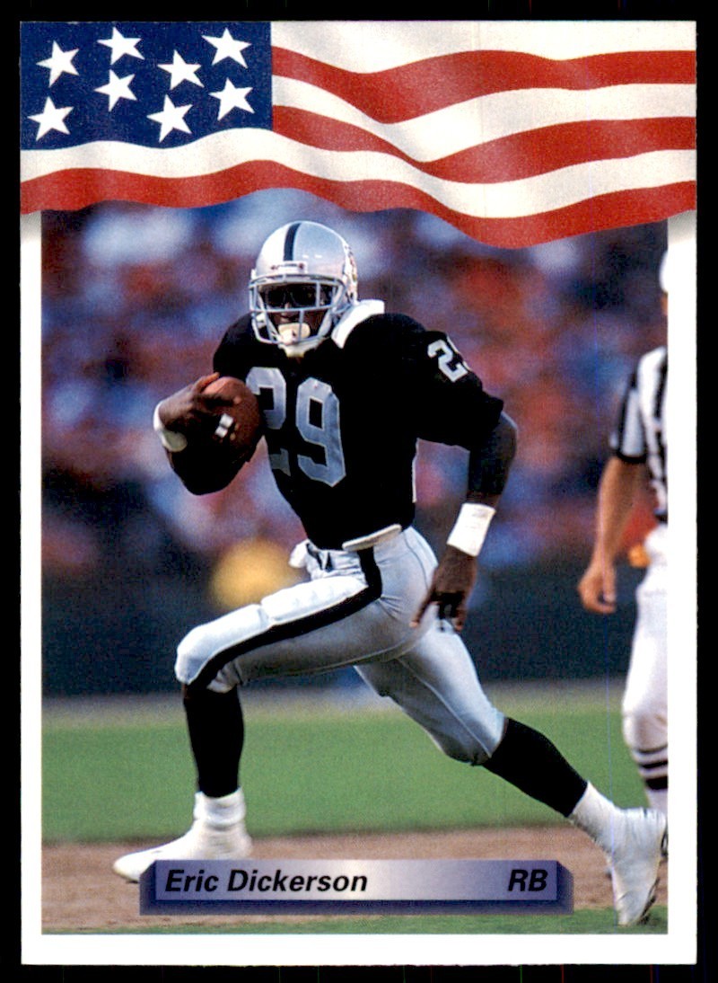 1992 All World Sports Eric Dickerson Football Cards #96