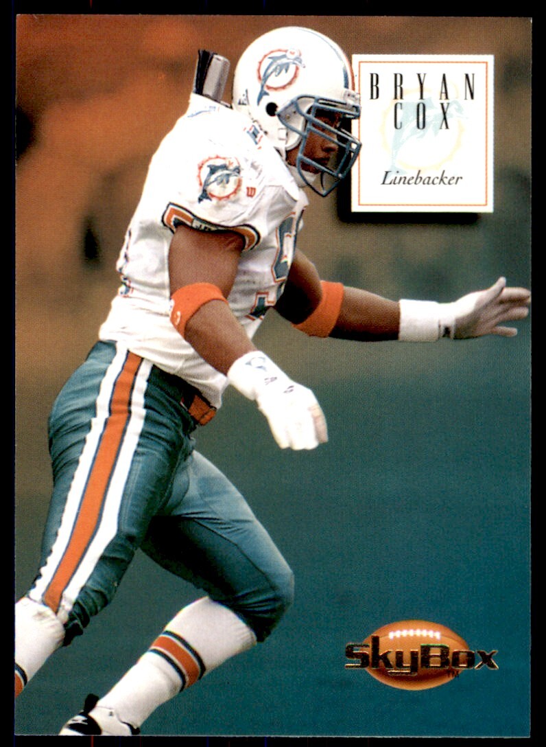 1994 Skybox Bryan Cox Miami Dolphins #91