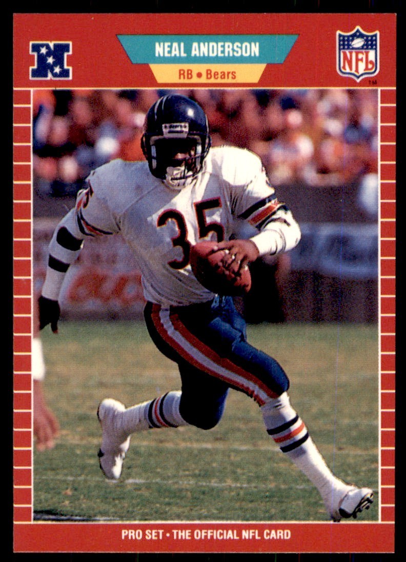 1989 Pro Set Neal Anderson Football Cards #35
