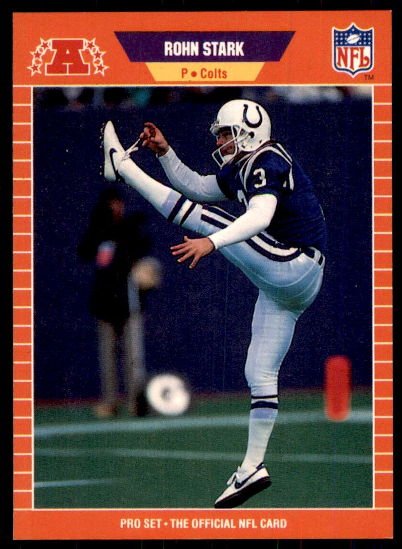 1989 Pro Set Rohn Stark Football Cards #164