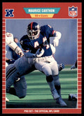 1989 Pro Set Maurice Carthon Football Cards #282