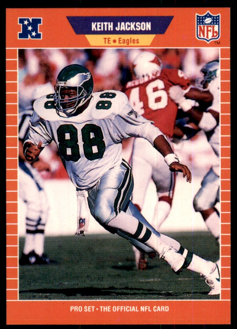 1989 Pro Set Keith Jackson Football Cards #318
