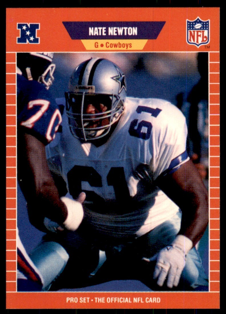 1989 Pro Set Nate Newton Football Cards #93