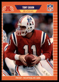 1989 Pro Set Tony Eason Football Cards #247