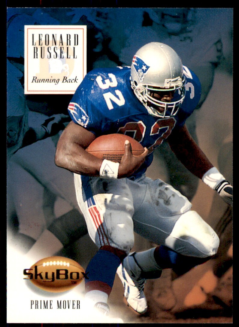 1994 Skybox. Leonard Russell Denver Broncos #100