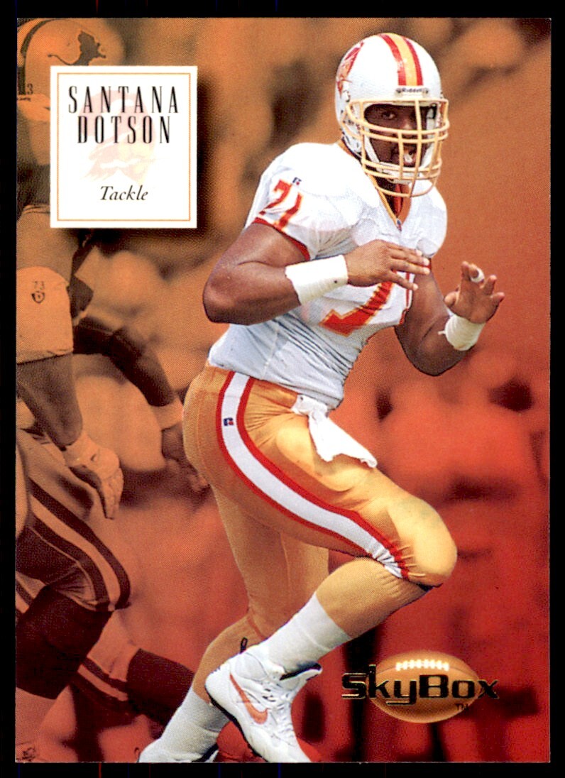 1994 Skybox. Santana Dotson Tampa Bay Buccaneers #149