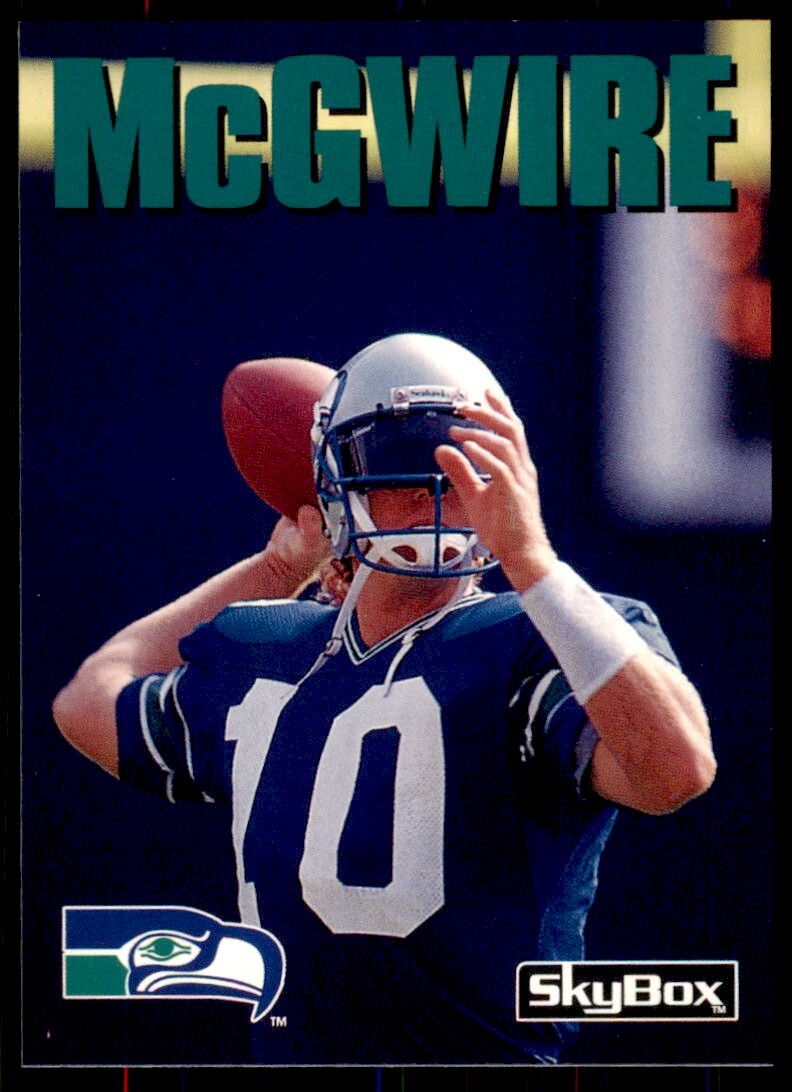 1992 SkyBox Dan McGwire Seattle Seahawks #219
