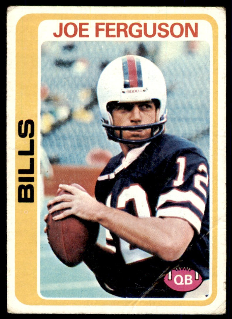 1978 TOPPS JOE FERGUSON BUFFALO BILLS #339