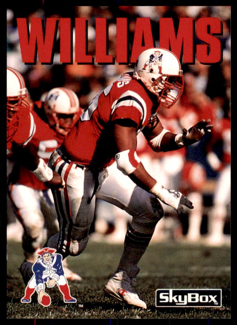 1992 SkyBox Brent Williams New England Patriots #257