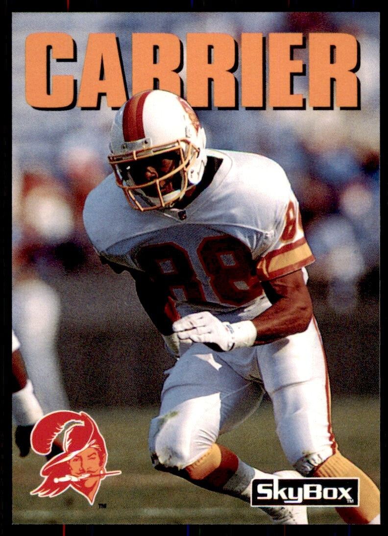 1992 SkyBox Mark Carrier Tampa Bay Buccaneers #198