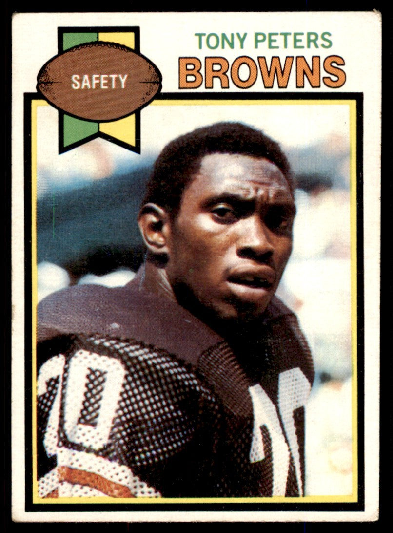 1979 TOPPS TONY PETERS CLEVELAND BROWNS #506