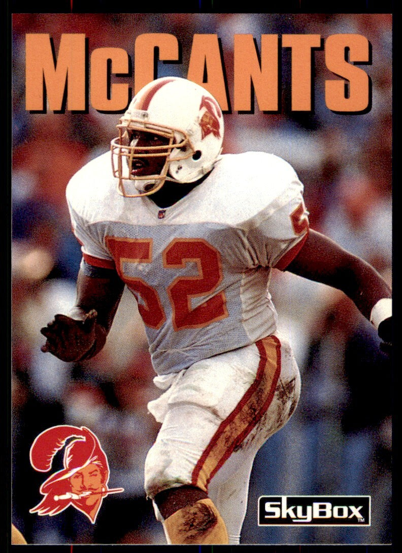 1992 SkyBox Keith McCants Tampa Bay Buccaneers #12