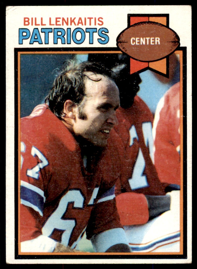 1979 TOPPS BILL LENKAITIS NEW ENGLAND PATRIOTS #116
