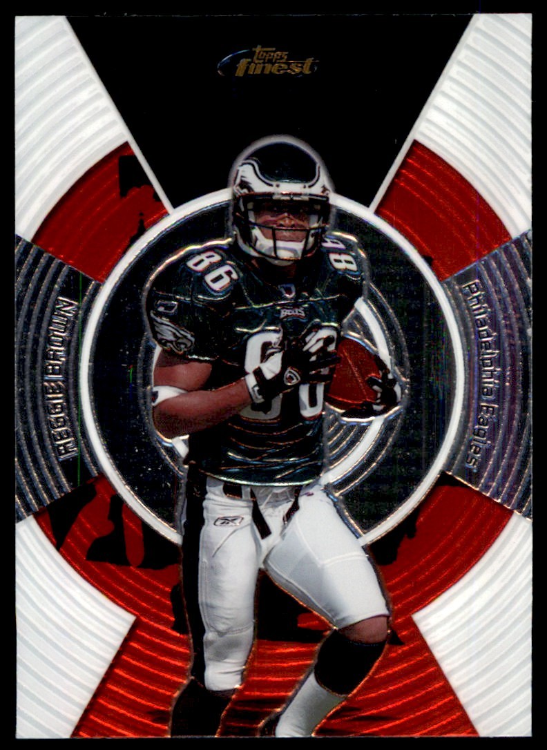 2005 Topps Finest Reggie Brown Philadelphia Eagles #130