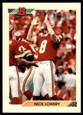 1992 BOWMAN NICK LOWERY KANSAS CITY CHIEFS #445