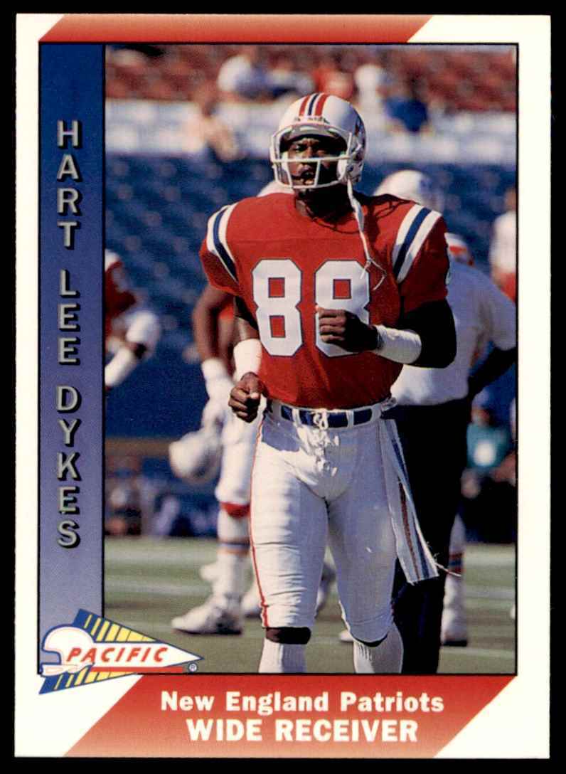 1991 Pacific. Hart Lee Dykes . New England Patriots #305
