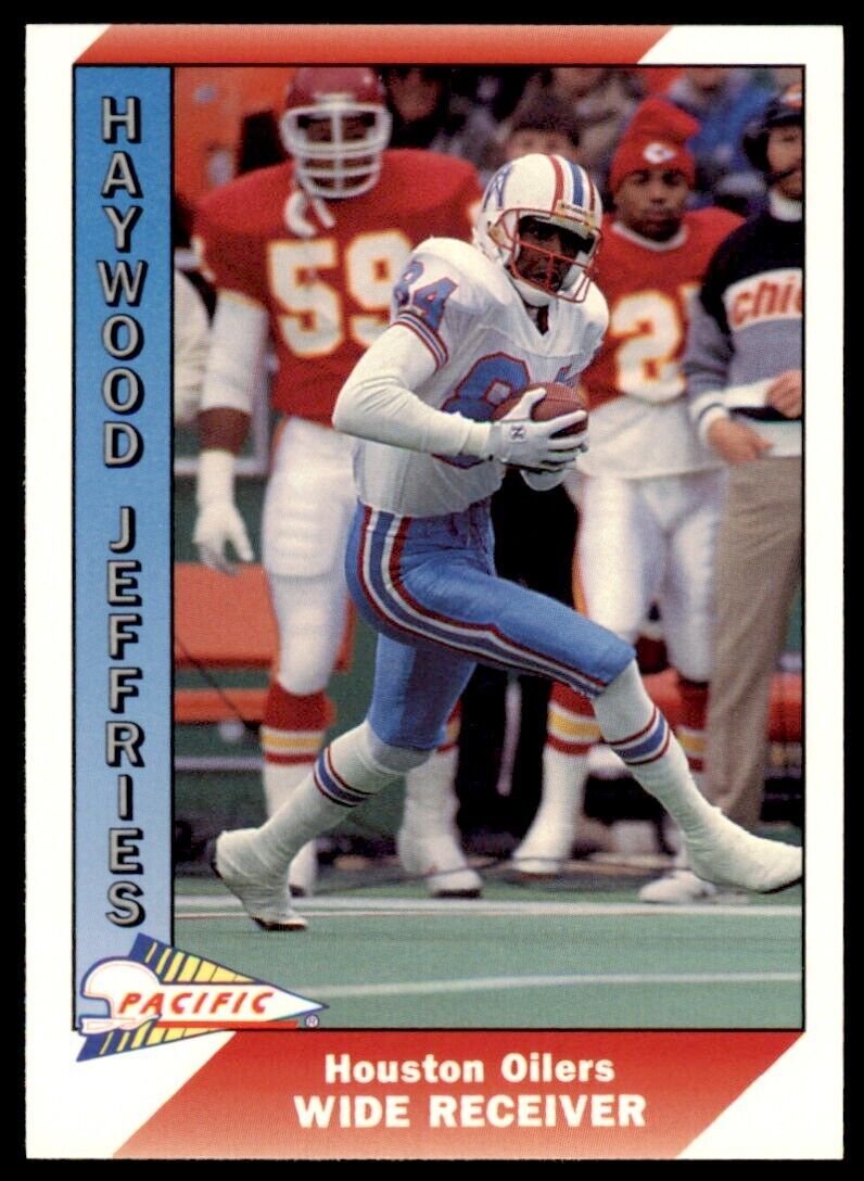 1991 Pacific. Haywood Jeffires . Houston Oilers #175
